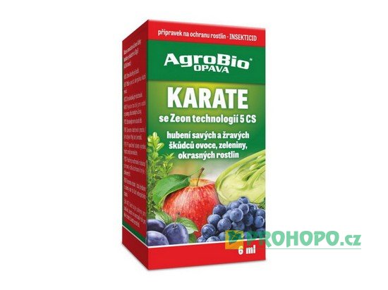 Karate Zeon 5 SC 6ml - k hubení savých a žravých škůdců ovoce, zeleniny a okrasných rostlin