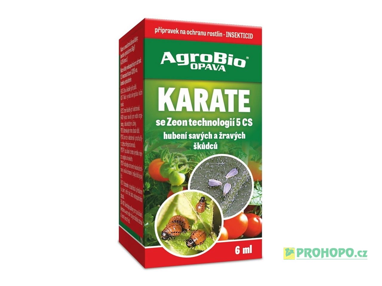 Karate Zeon 5 SC 6ml - k hubení savých a žravých škůdců