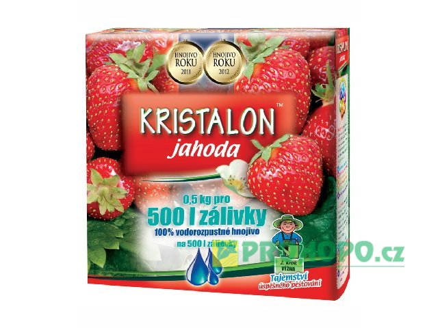 Kristalon Jahoda 500g - s vyváženým poměrem dusíku a draslíku