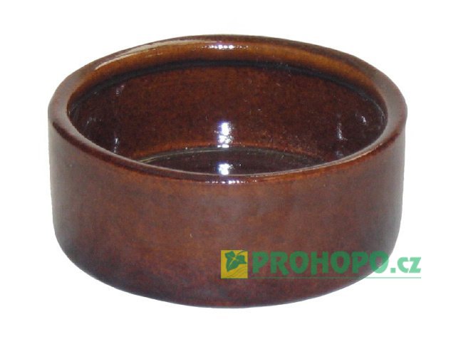 Krmítko keramické 9,5x5cm s okrajem