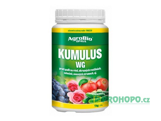 Kumulus WG 1kg - k ochraně proti padlí na révě, zelenině, ovocných a okrasných rostlinách
