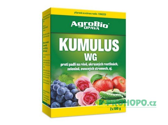 Kumulus WG 2x100g - k ochraně proti padlí na révě, zelenině, ovocných a okrasných rostlinách