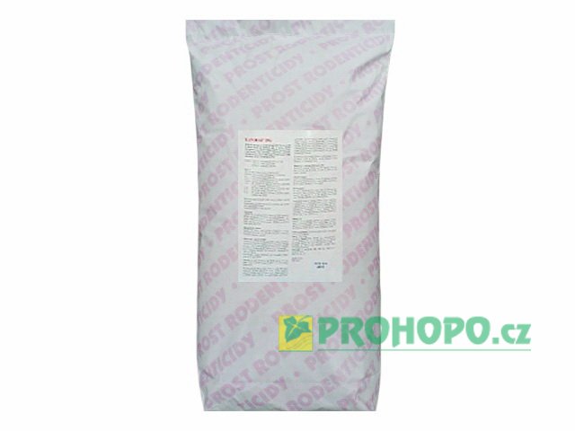 Lanirát PG 25kg - granulovaná deratizační nástraha do suchého prostředí
