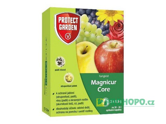 Magnicur Core 3x1,5g - k ochraně proti skvrnitosti listů, rzi, padlí a strupovitosti