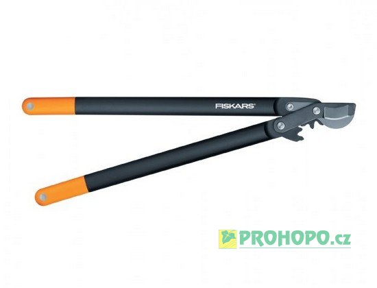 Nůžky Fiskars 112590 na silné větve PowerGear™ L78 převodové, háková hlava (L) , dvoučepelové