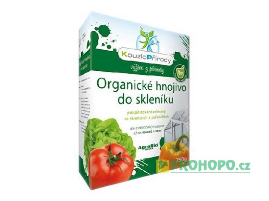 Organické hnojivo do skleníku 750g