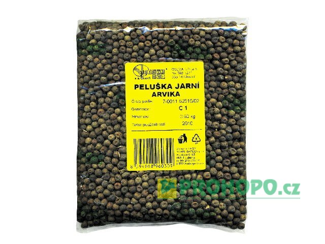 OSEVA UNI Peluška jarní 500g - uznané certifikované osivo pro zelené hnojení