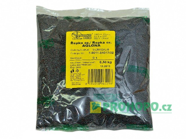 OSEVA UNI Řepka ozimá 500g - uznané certifikované osivo pro zelené hnojení