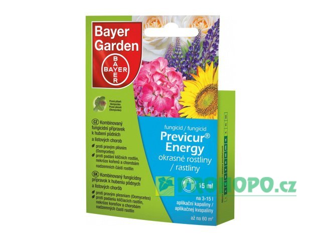 Previcur Energy okrasné rostliny 15ml - k hubení půdních a listových chorob