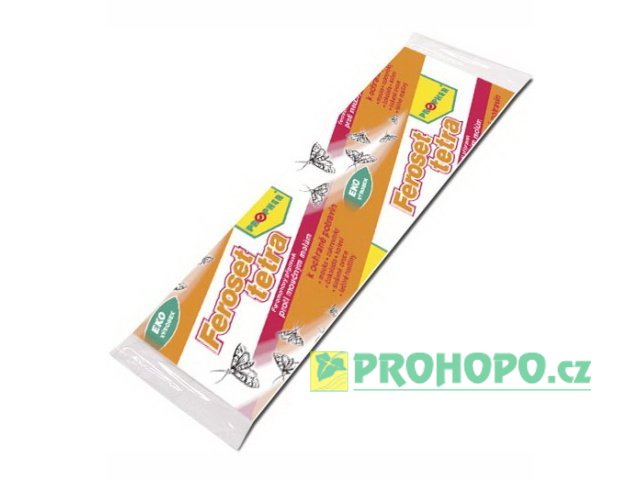 PROPHER Feroset tetra Lepový pás na potravinářské moly 20x6cm