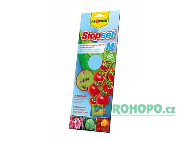 PROPHER Stopset M - modré lepové desky 5ks. [25x10cm] - proti třásněnkám