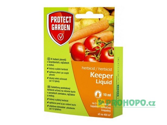 PROTECT GARDEN Keeper Liquid 10ml - k hubení plevelů v bramborách, rajčatech a mrkvi