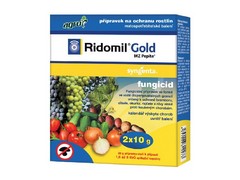Ridomil Gold MZ pepite 2x10g - proti plísni bramborové, cibulové, okurkové a révové