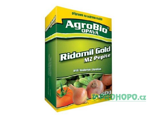 Ridomil Gold MZ pepite 5x50g - proti plísni bramborové, cibulové, okurkové a révové