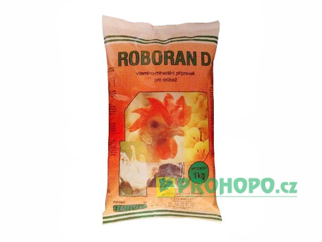 Roboran D 1kg - pro celkové zlepšení kondice a zdravotního stavu drůbeže