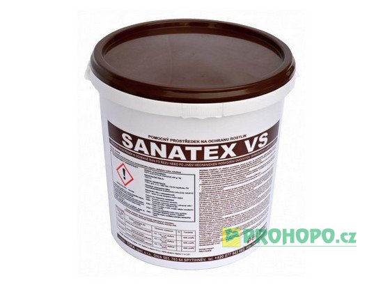 Sanatex VS 10kg - k ošetření ran po řezu a jiném poškození ovocných, okrasných a lesních dřevin