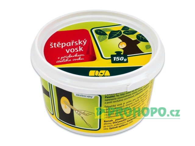 Štěpařský vosk 150g - k roubování a ošetření ran po řezu a oděrech v sadařství