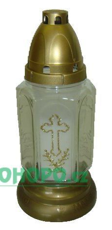 Svíčka hřbitovní Lampa 11x25cm 150g