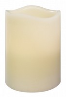 Svíčka vosková LED s vůní vanilky