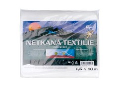 Textilie netkaná bílá 1,6x10m (17g/m2)