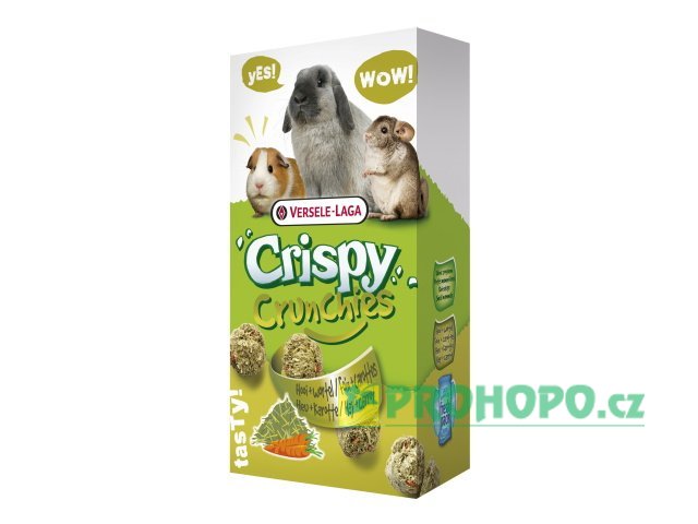 VERSELE-LAGA pamlsky pro hlodavce Crispy Crunchies 75g se senem