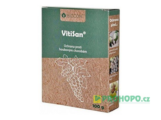 VitiSan 100g - fungicidní přípravek proti houbovým chorobám