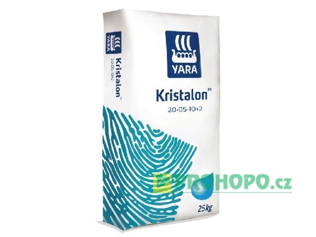 YaraTera Kristalon Azurový 25kg - pro kyselomilné rostliny s nízkým obsahem draslíku