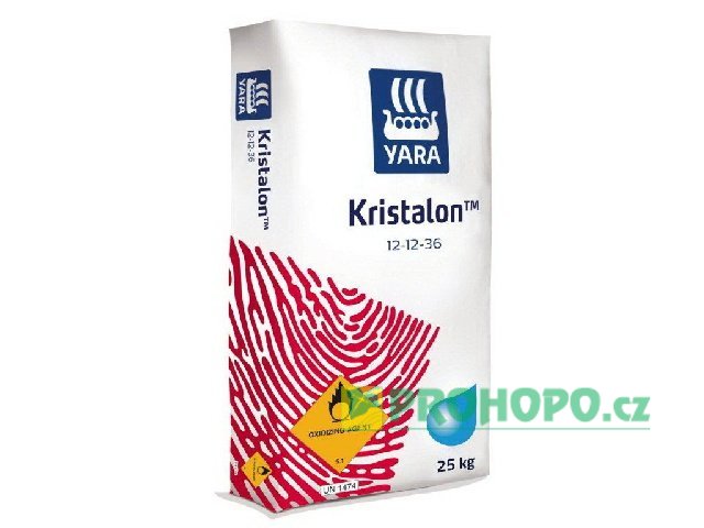 YaraTera Kristalon Červený 25kg  - pro jahody s vyváženým poměrem dusíku a draslíku