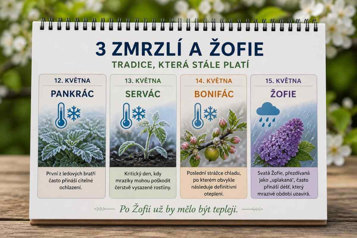 3 zmrzlí - jarní mrazíky