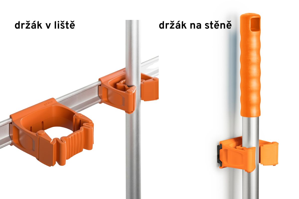 Montáž oranžového držáku nářadí Toolflex One