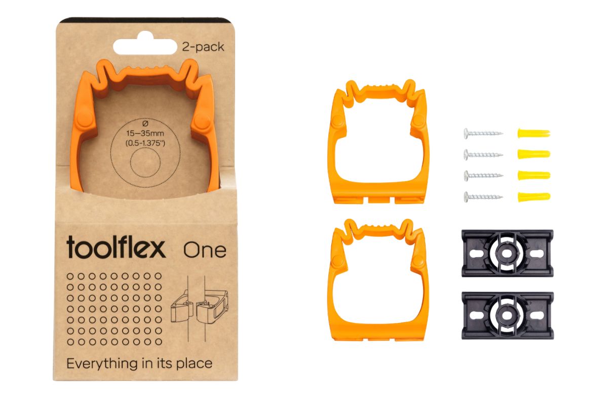 Oranžový držák Toolflex One balení