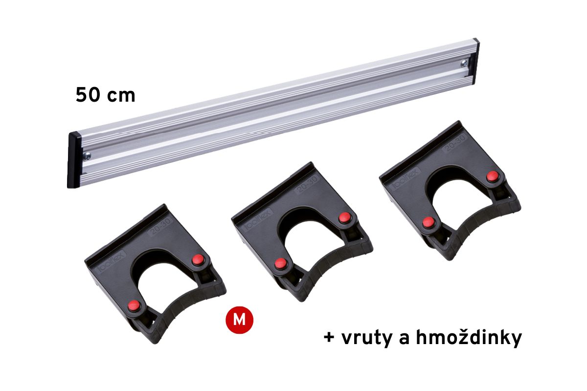 Obsah sady Toolflex Original 50 cm, 3xM