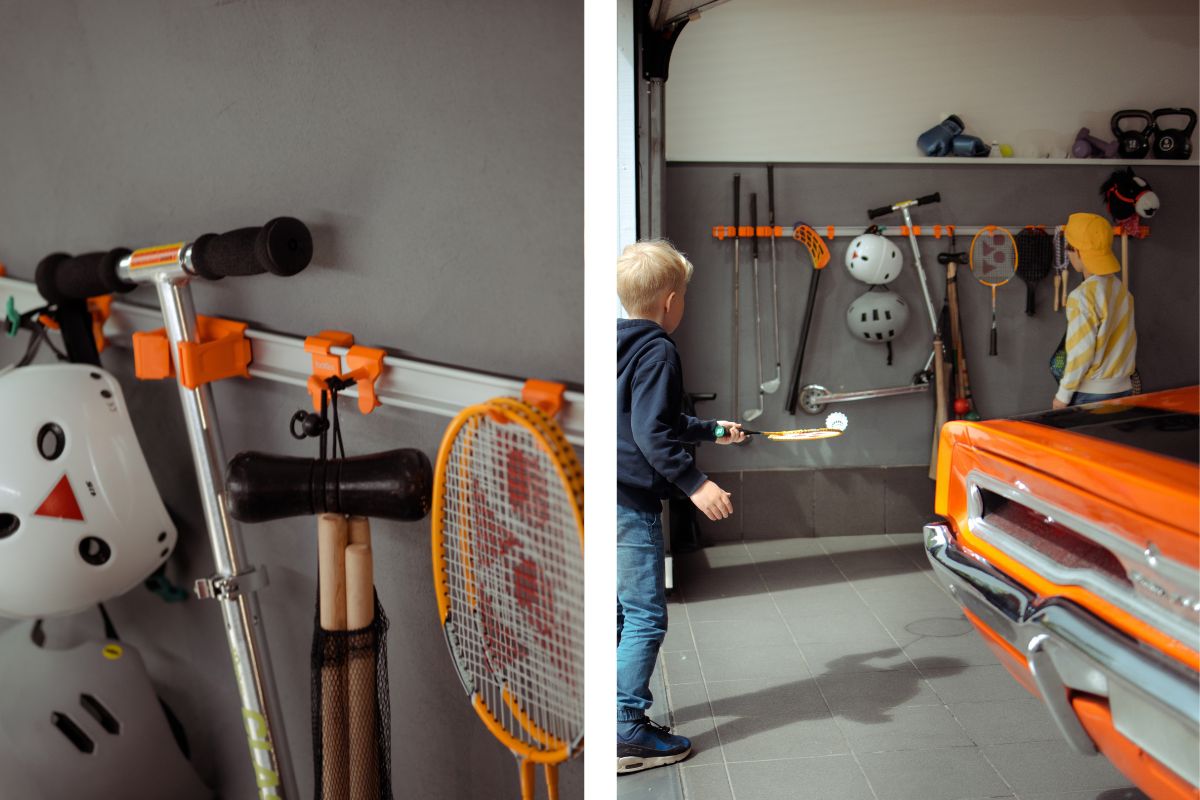 Oranžový držák Toolflex One