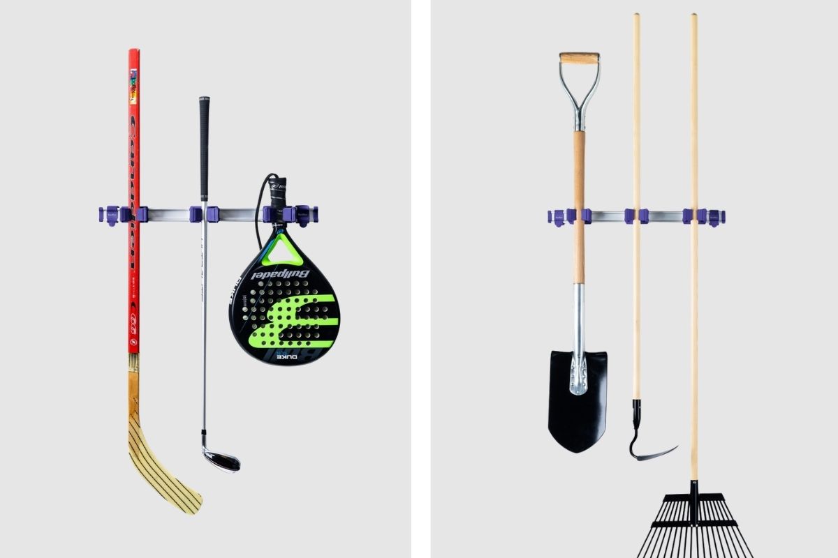 Toolflex One fialová sada 54 cm a 3 držáky